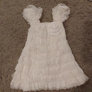 White blessing dress